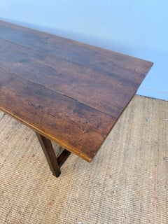 Small cherrywood farmhouse table 202 cms