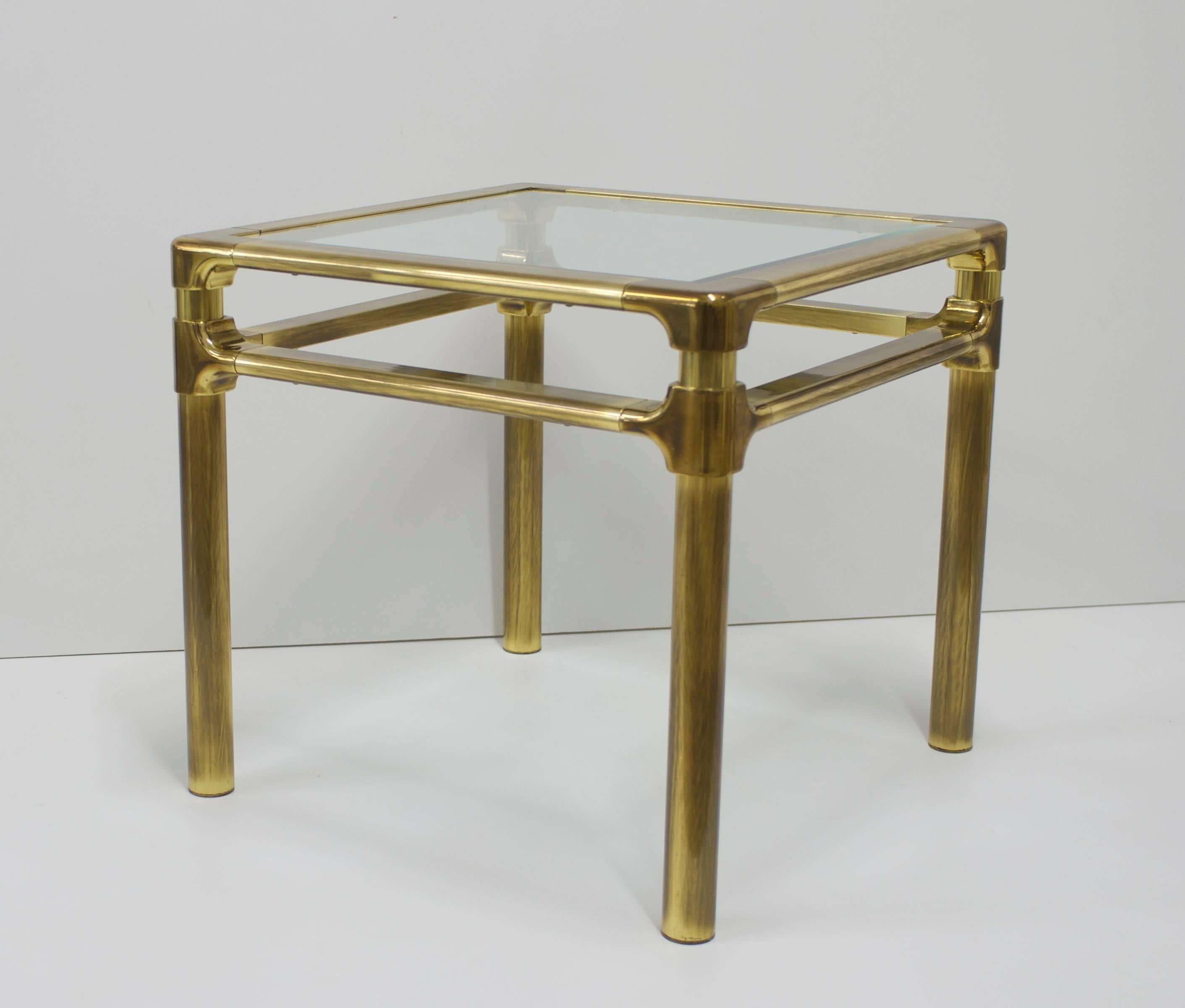  Mastercraft Brass End or Side Table 2