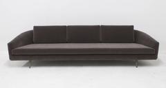Adrian Pearsall Cloud Sofa in Taupe Mohair