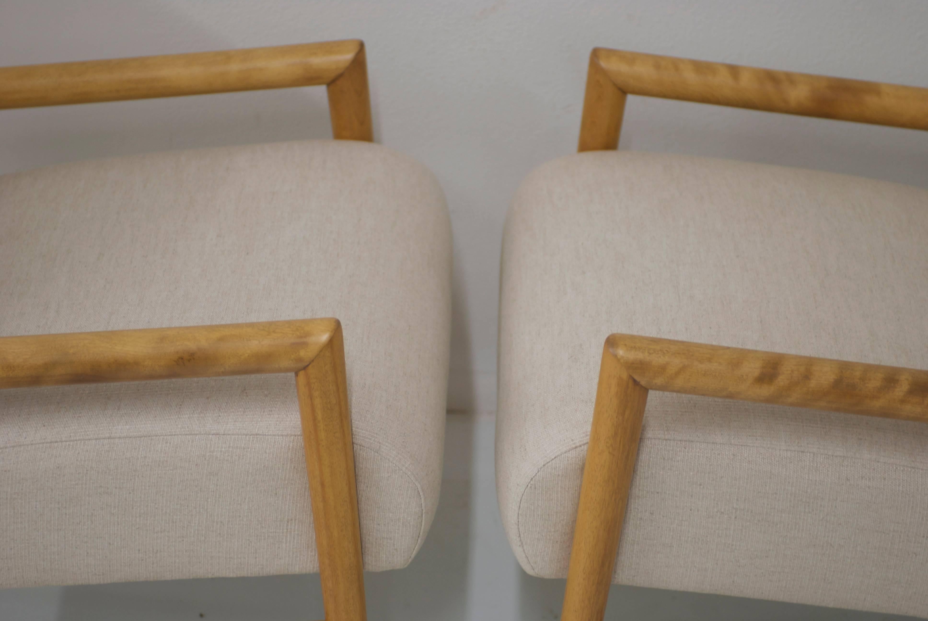 Pair of Lounge Chairs by Leslie Diamond 2