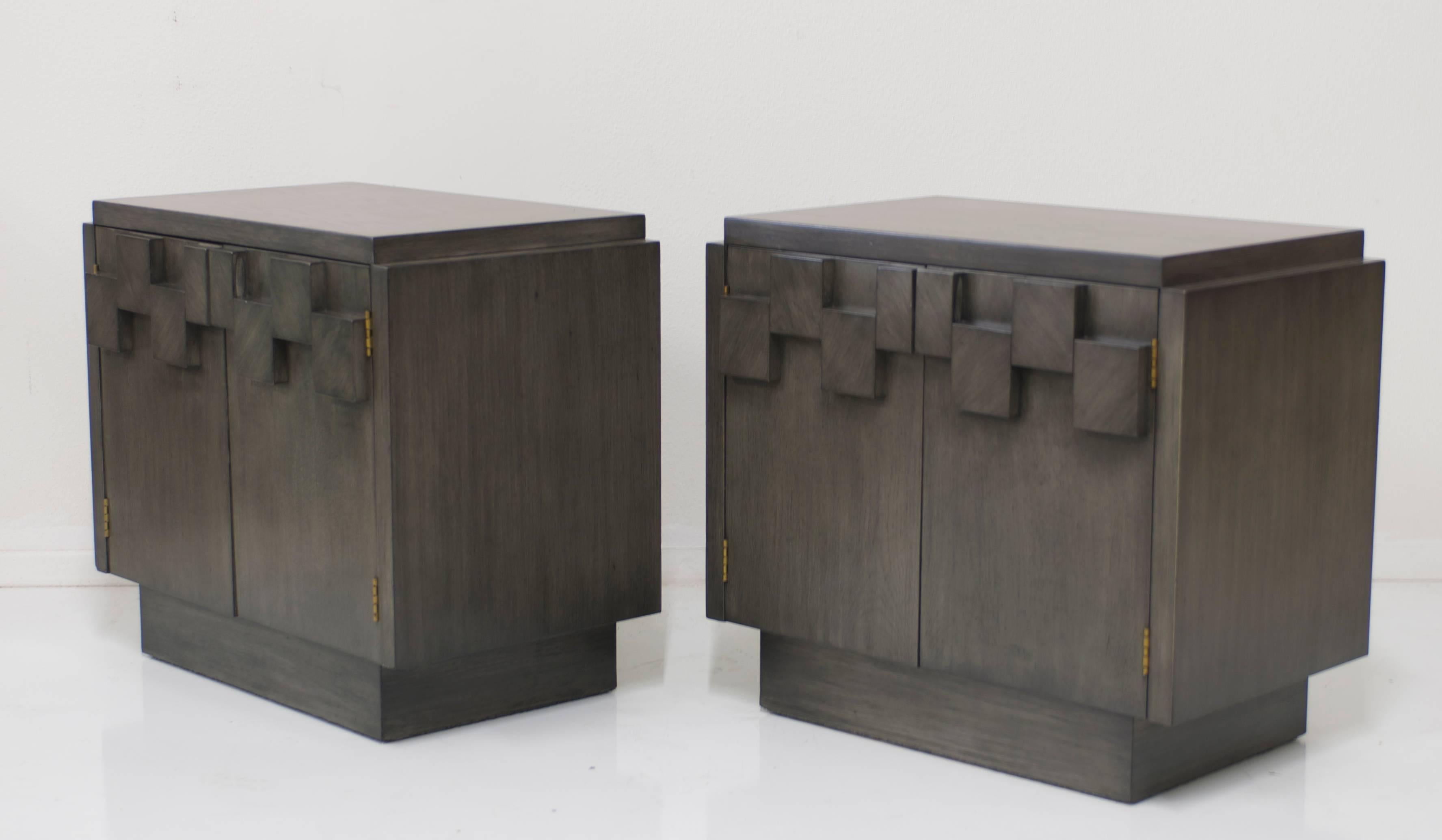 lane brutalist nightstand