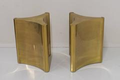 Pair of Brass Mastercraft Dining Table Bases