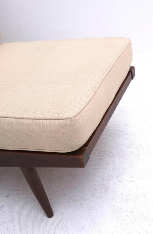 Nakashima Spindle Back Cushion Chair at 1stDibs