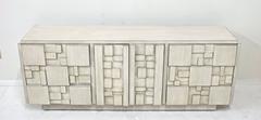 Brutalist Lane Mosaic Cubist Driftwood Dresser