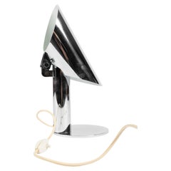 Arredoluce mid-century pivoting chrome table lamp