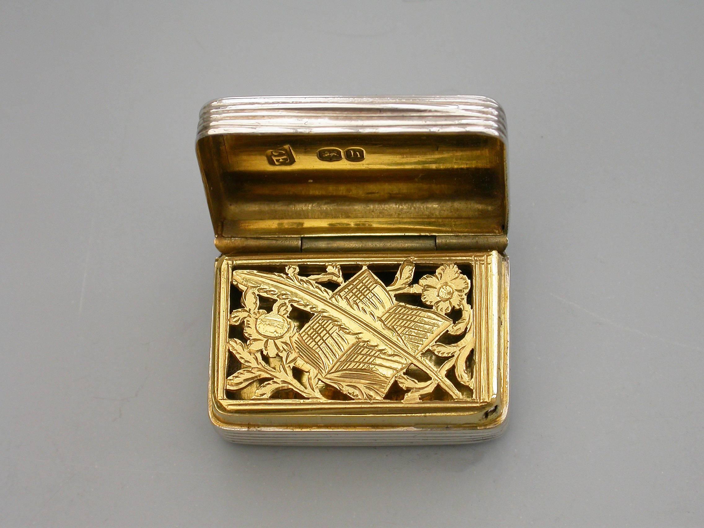 George IV Silver Vinaigrette 