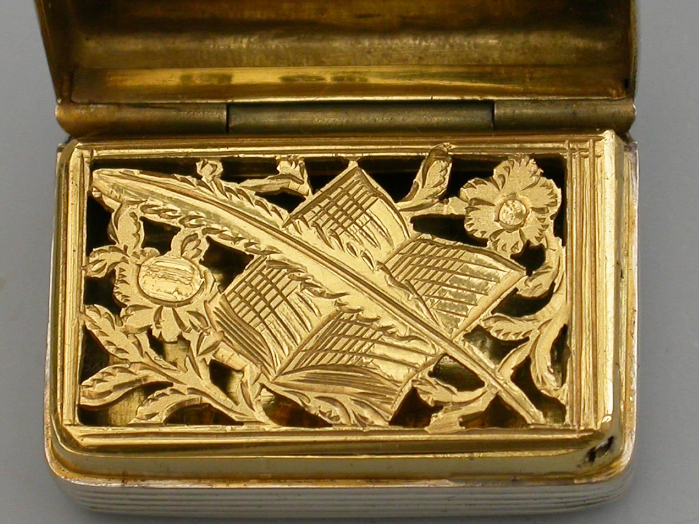 George IV Silver Vinaigrette 