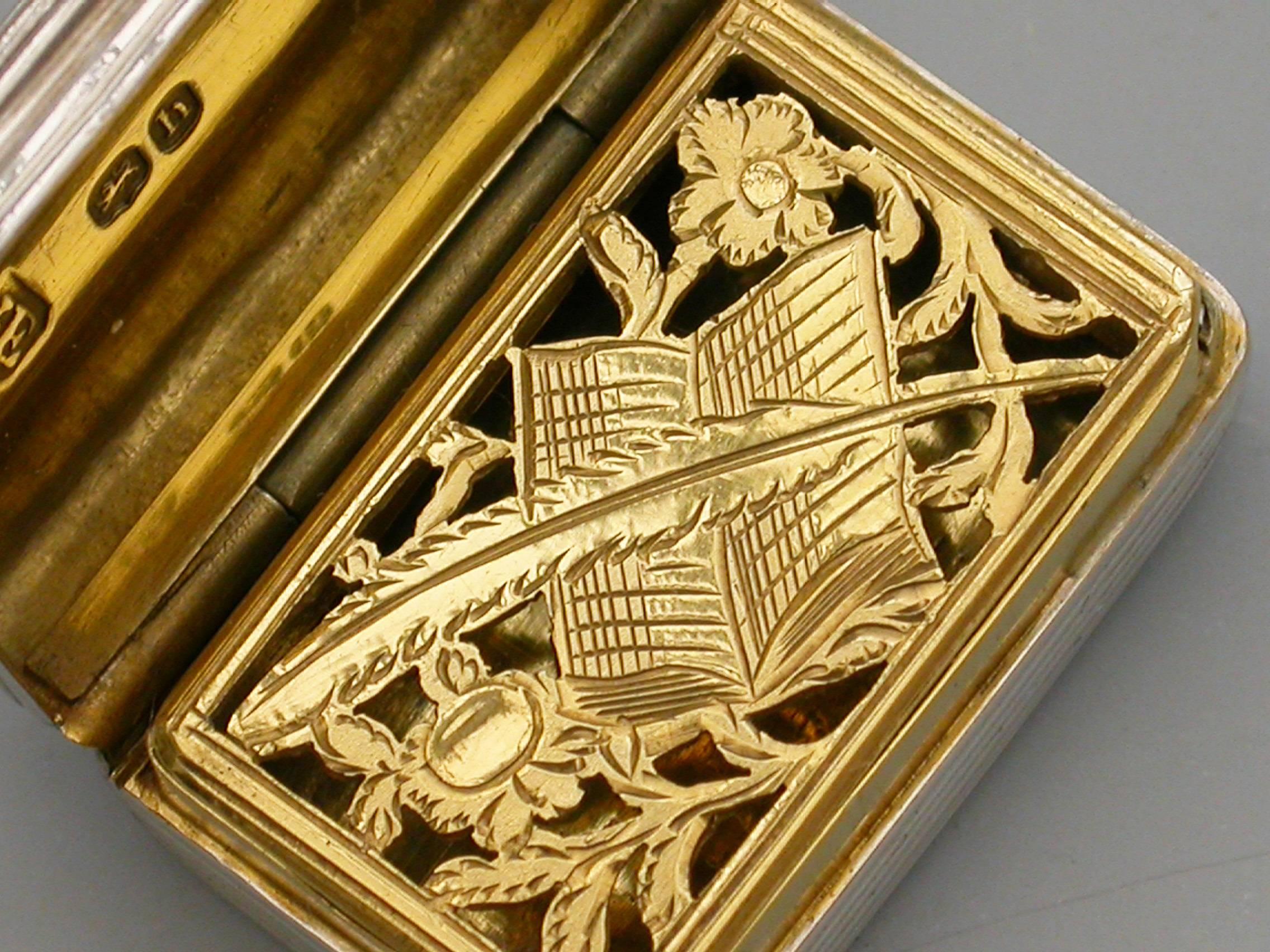 George IV Silver Vinaigrette 