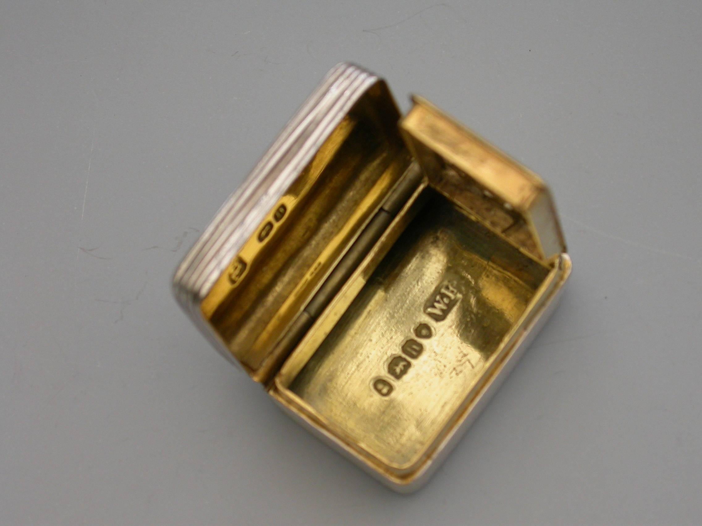 George IV Silver Vinaigrette 