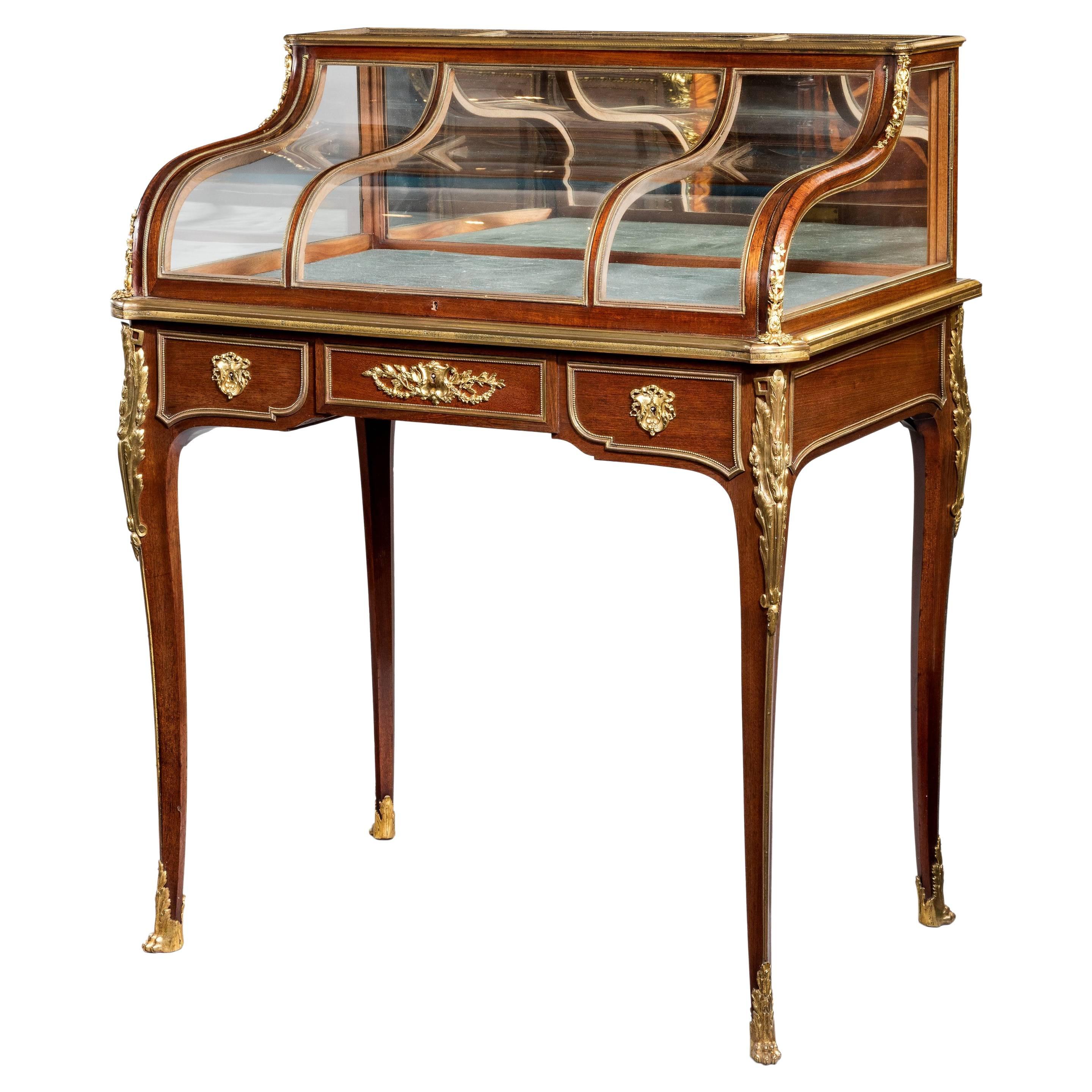 Napoleon III Mahogany Display Table For Sale