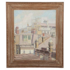 Harley St. Painting By Artist Florence Rowley Bristow. Entirely Fresh to the Mar