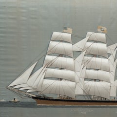 A Particularly Fine and Large Silkwork Picture attributed to Thomas Willis