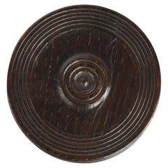 Eine Schnupftabakdose aus schwarzer Eiche, gefertigt aus Holz, das aus der 1795 gesunkenen HMS Boyne geborgen wurde, Rais