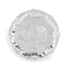 A Lloyd’s Presentation Silver Salver Given to Lieutenant George Manley Alldridge