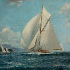 Racing on the Clyde, Frank Henry Mason, 1944
