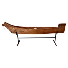 Antique  Model Canoe by Native North American Indians, C.1930