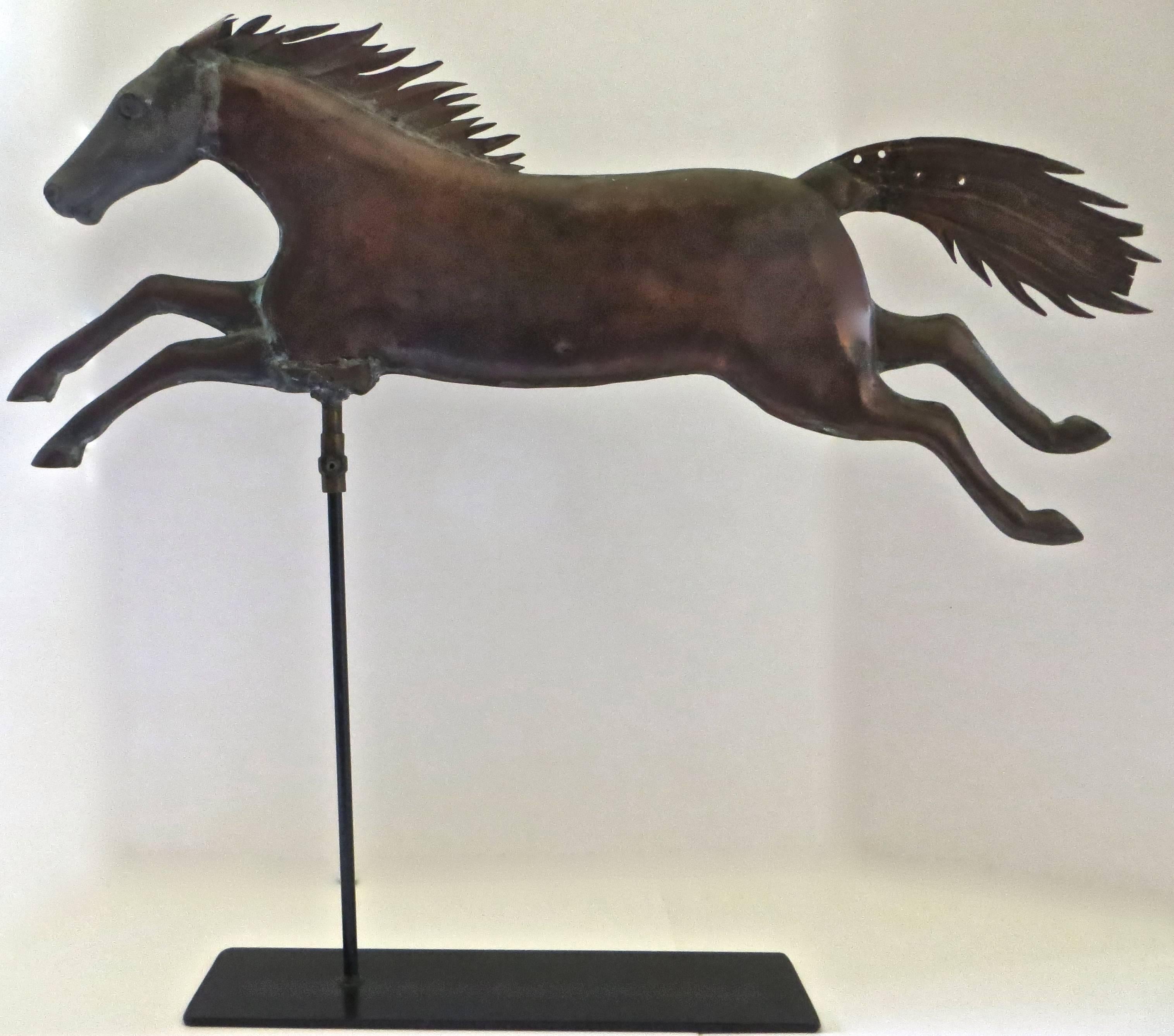 Late 19th century horse weathervane, influenced, undoubtedly, by the real life horse named 