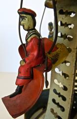American Tin Toy, Clockwork Carousel, circa 1895