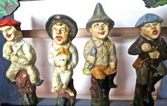 Carnival Ball Tossing Knockdowns "Ligne, " French, circa 1890