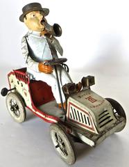 Lehman "Tut-Tut" Clockwork Car with Driver, German, Patented 1903