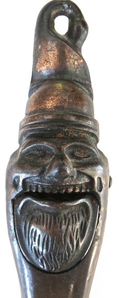 Santa Claus Cast Iron Nutcracker, circa 1880s