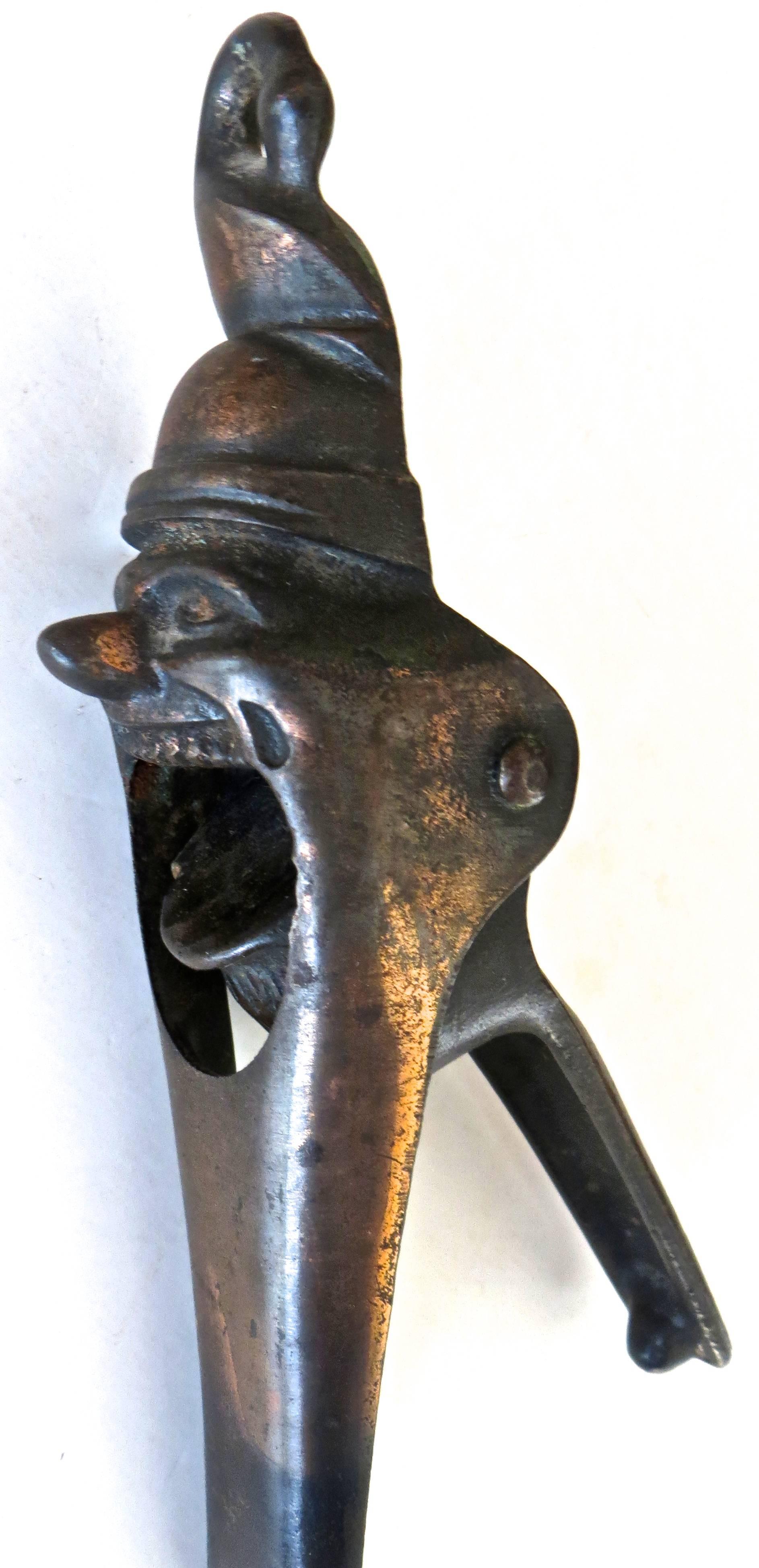 vintage cast iron nutcracker