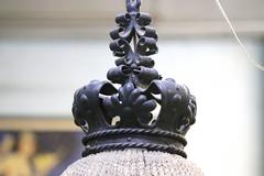 Rare Addison Mizner Crystal Ball and Iron Chandelier from 1930 Palm Beach Estat