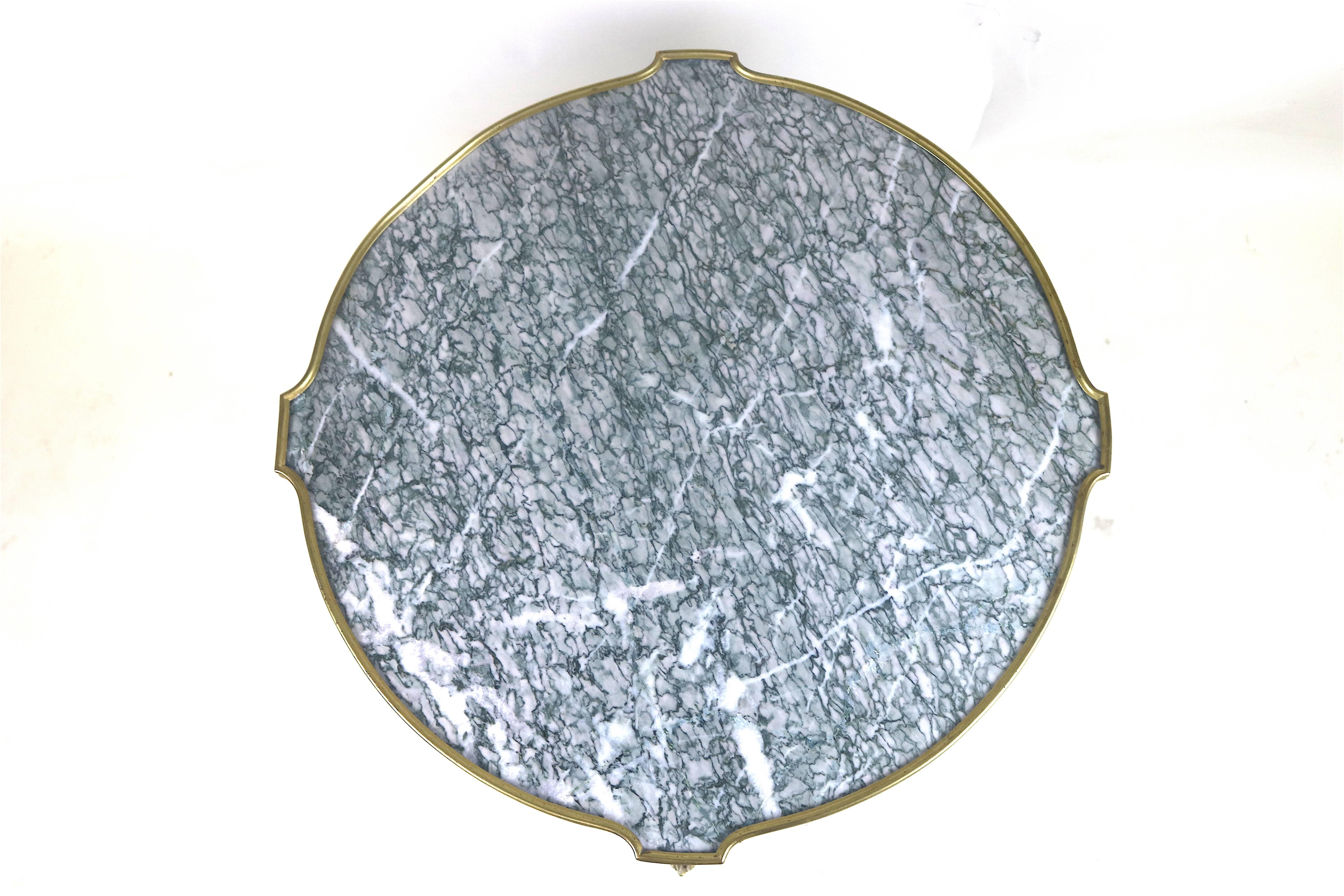 Louis XV Gueridon Side Table-Marble Top Gilt Ormolu-18th century-- Provenance For Sale 3
