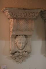 Large Architectural Corbel Wall Brackets with Classical Maiden Images