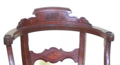 Very Fine Eastlake Mahogany Swivel Desk Chair, circa 1880