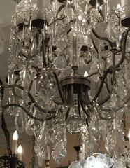 New York City Plaza Hotel Large Crystal Chandelier 16 Lights