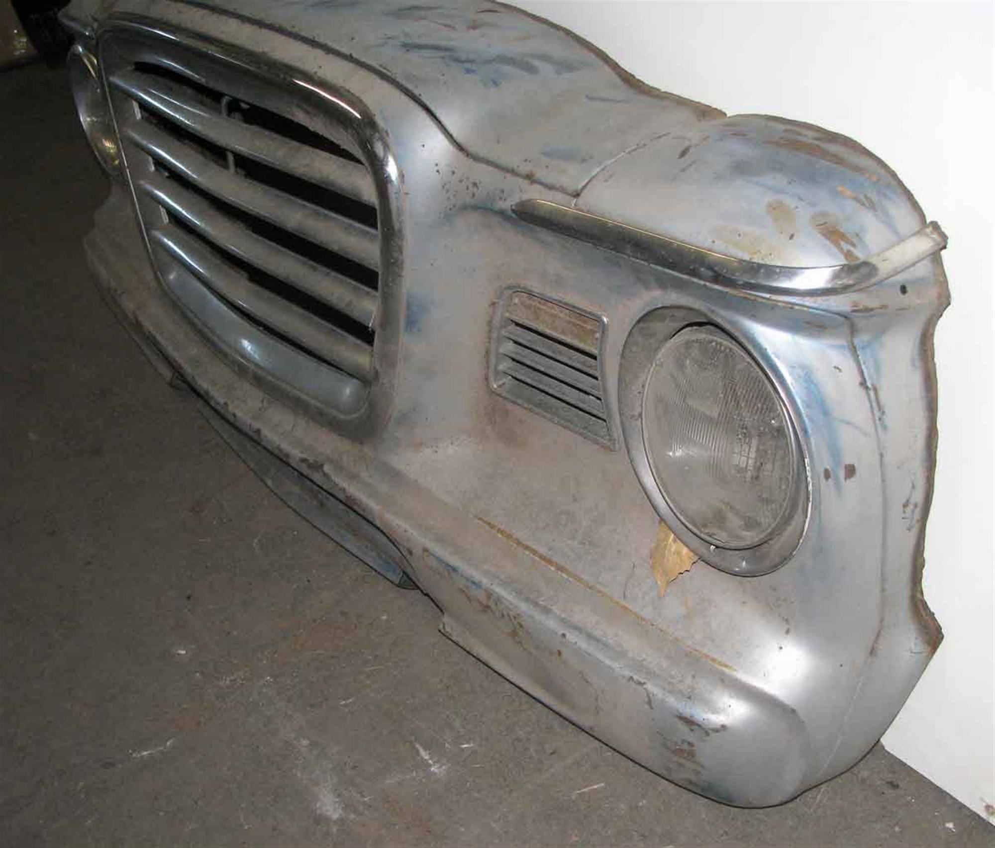 Industrial 1960s Studebaker Car Front Wall Decor