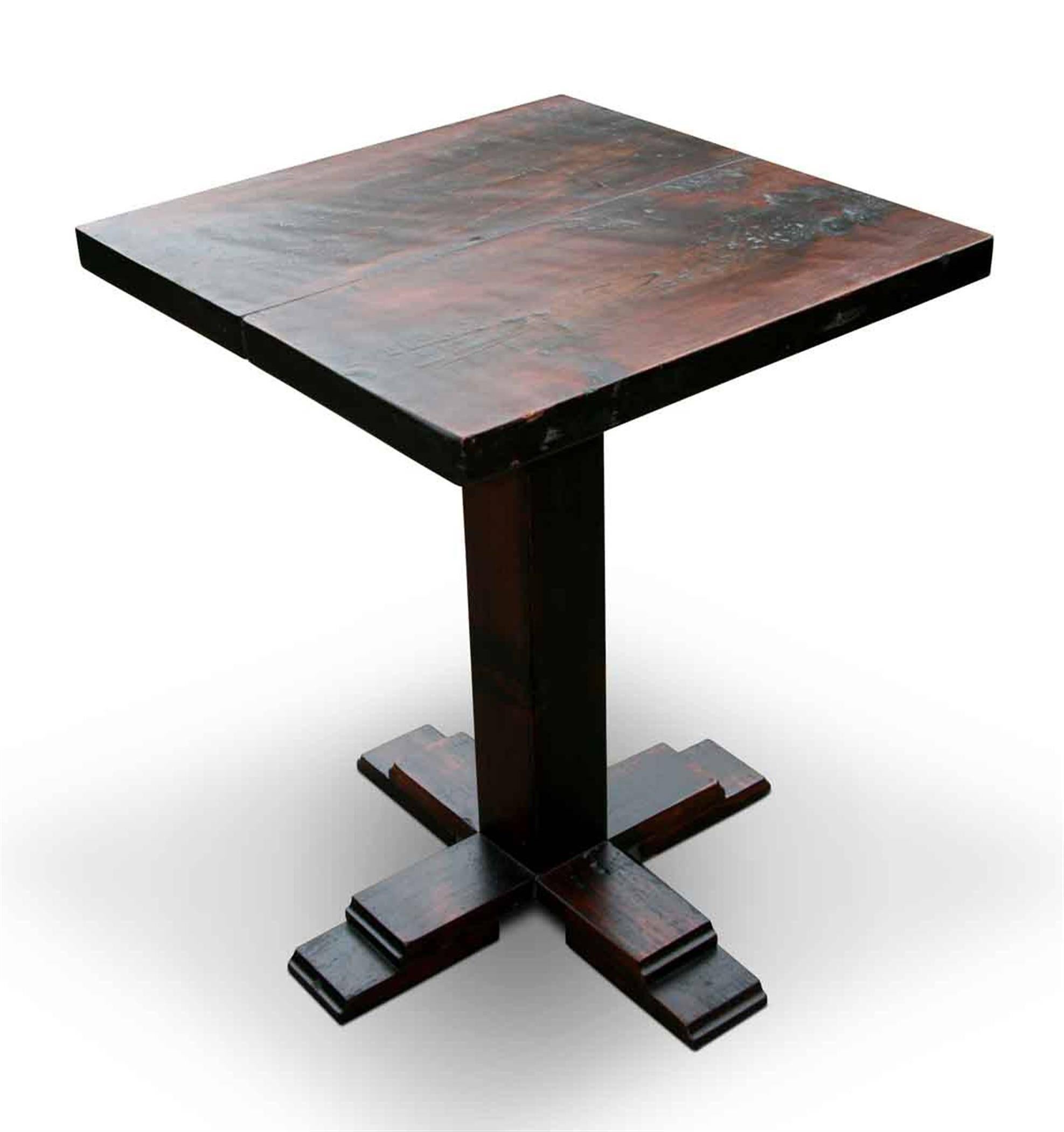 wood bistro tables