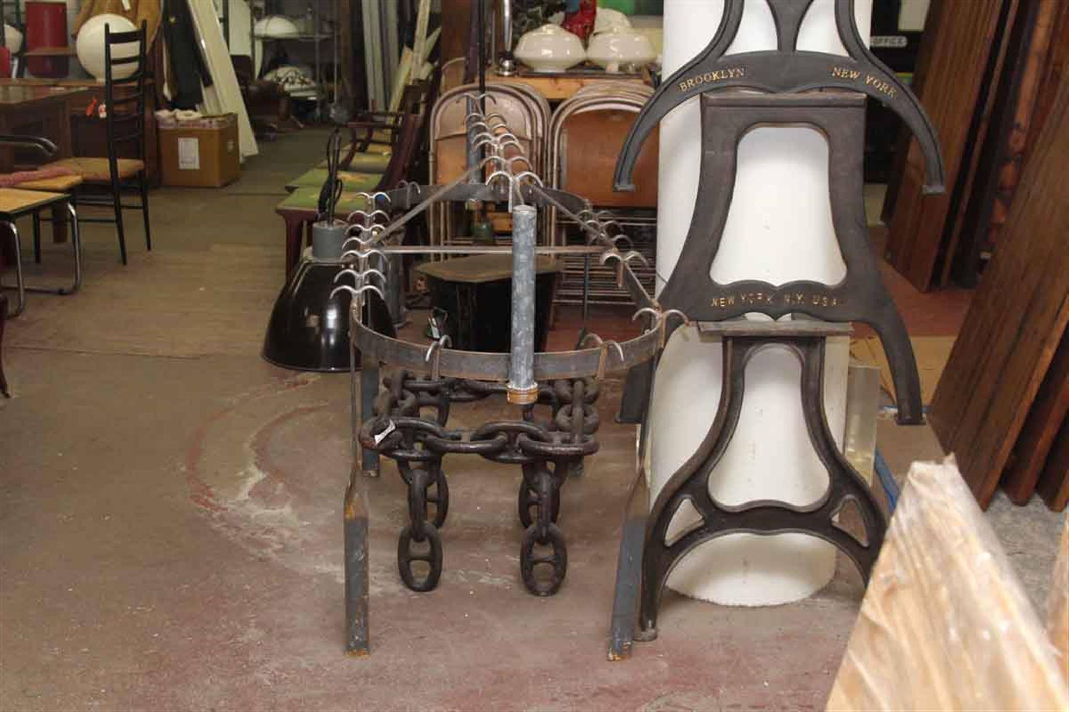 cast iron pot racks