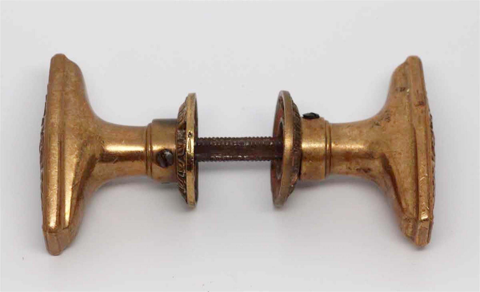 Nickel Plated Bronze Waldorf Astoria Russell /& Erwin Door Knob