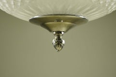 Waldorf Astoria Hotel Cut Crystal Semi Flush Light Qty Available Frosted Hue