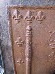 18th Century French Arms of France Fireback / Backsplash