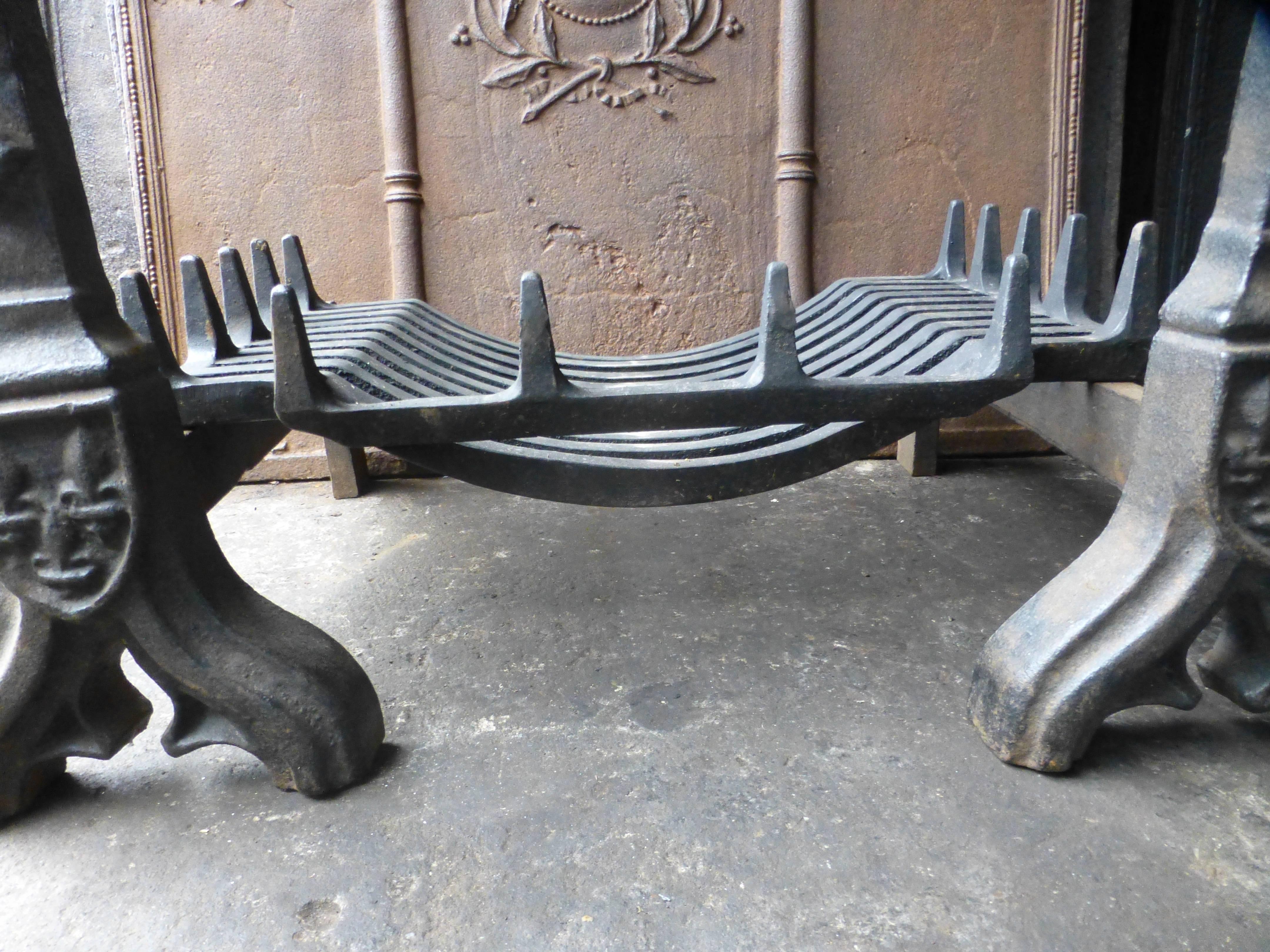 19th Century English Fireplace Grate or Fire Grate 1