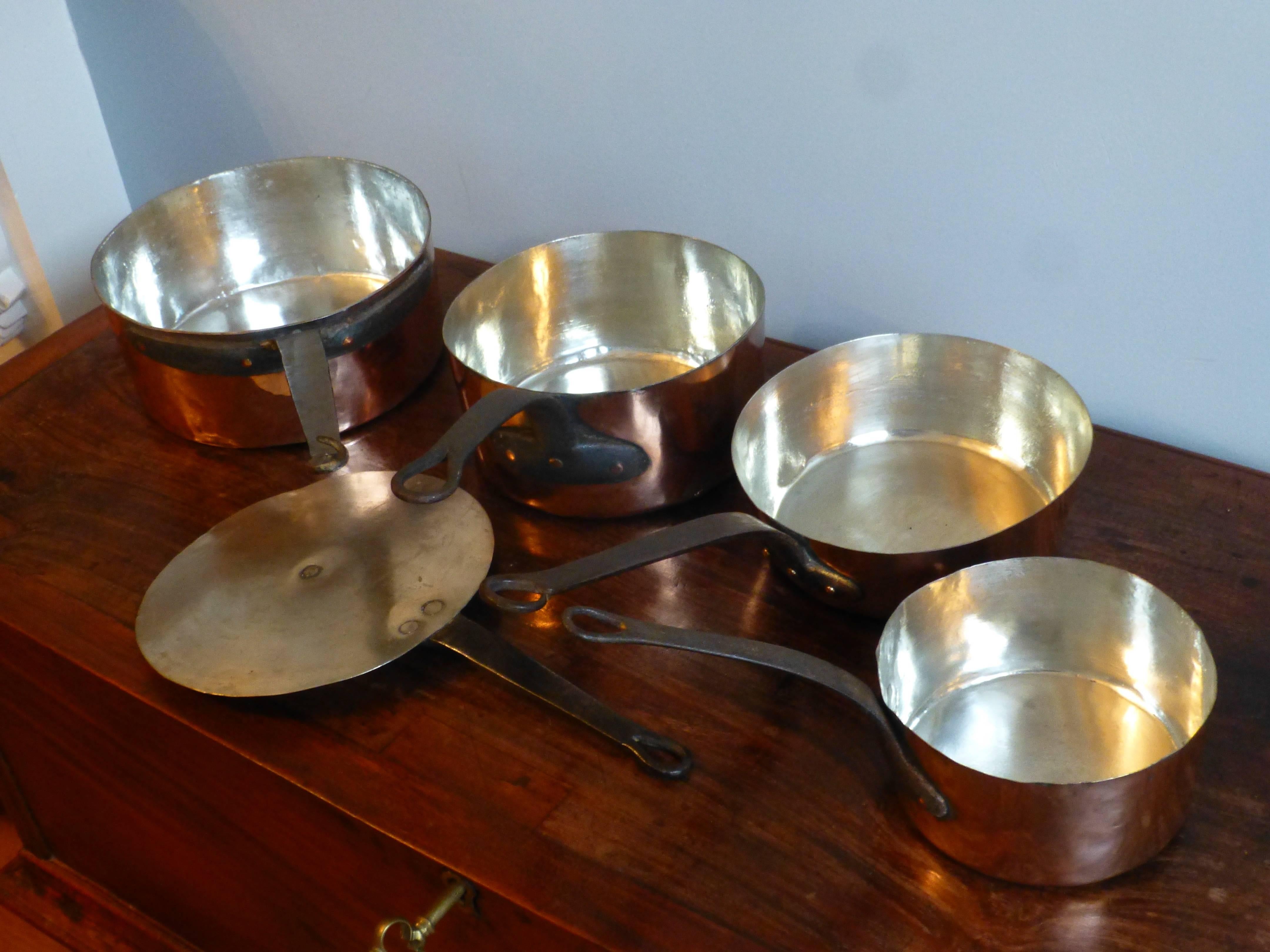copper pots & pans re-tinning london