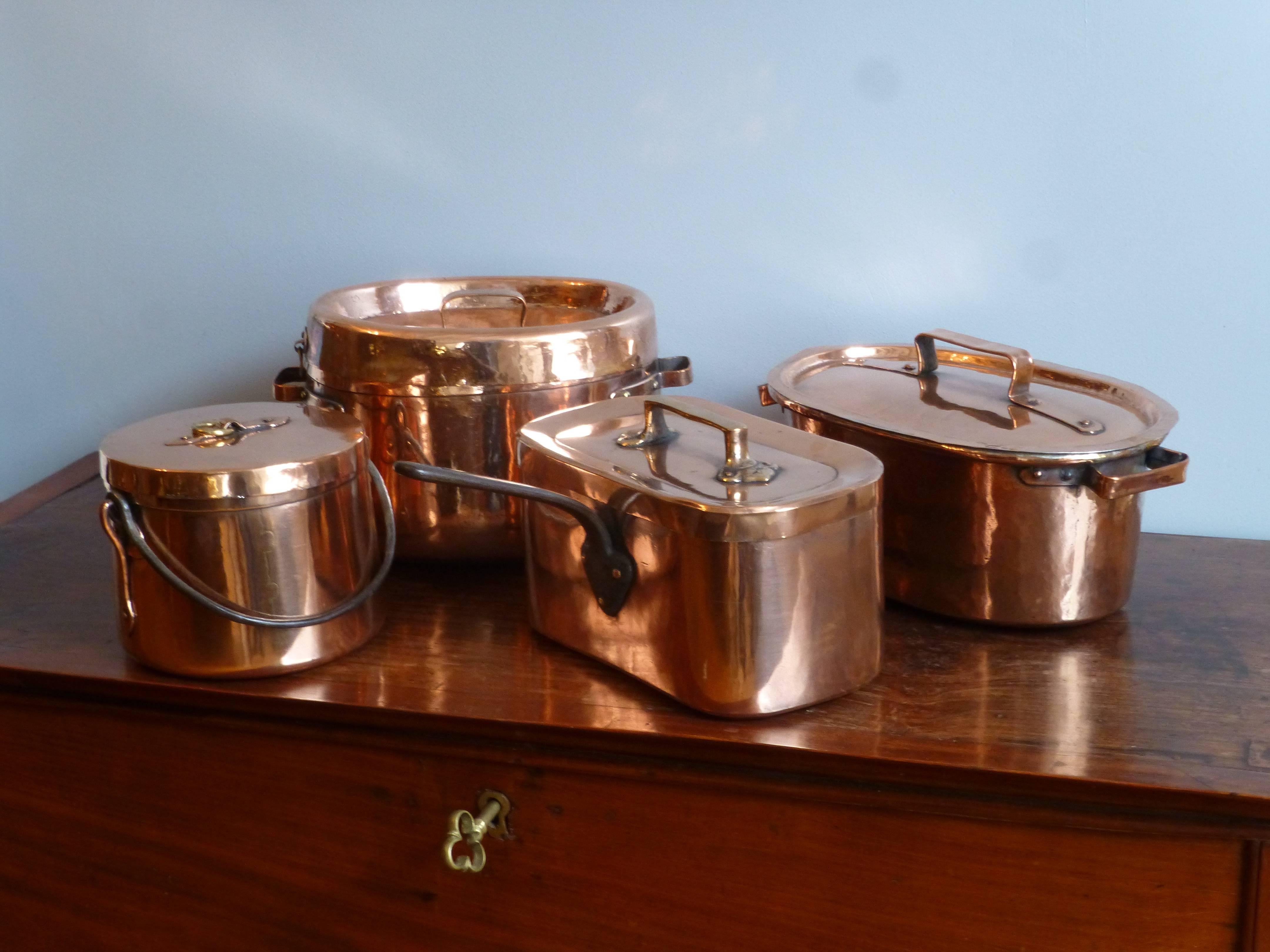 copper pots & pans re-tinning london