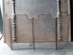 19th Century French Fireplace Screen, Fire Screen