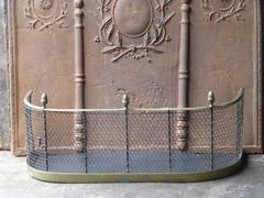 19th Century English Fireplace Guard, Fire Guard