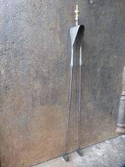 19th Century French Fireplace Tongs, Fire Tongs