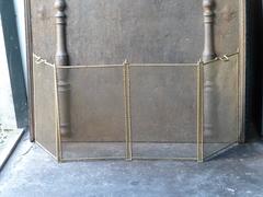 19th Century French Fireplace Screen, Fire Screen