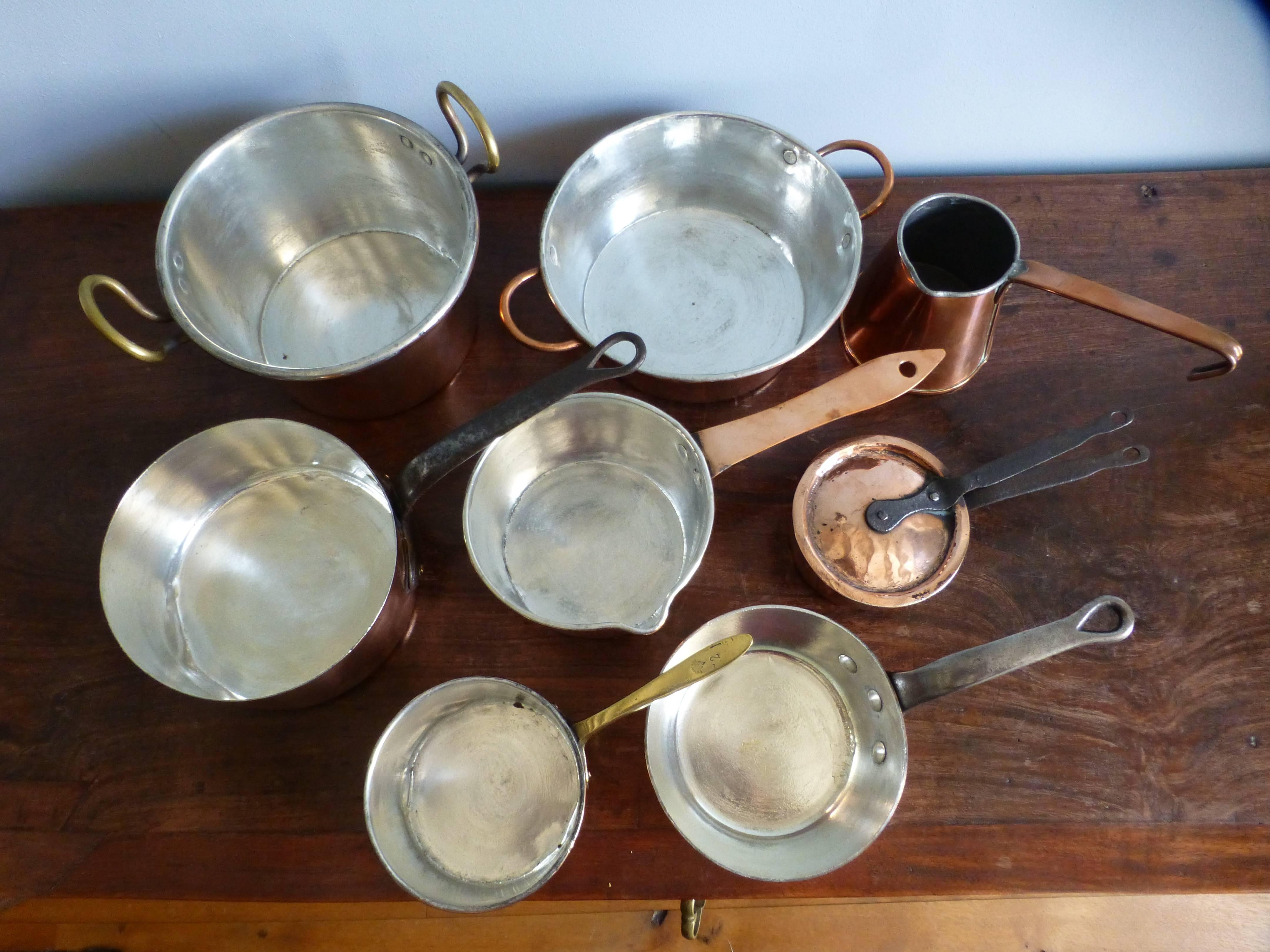 copper pots & pans re-tinning london