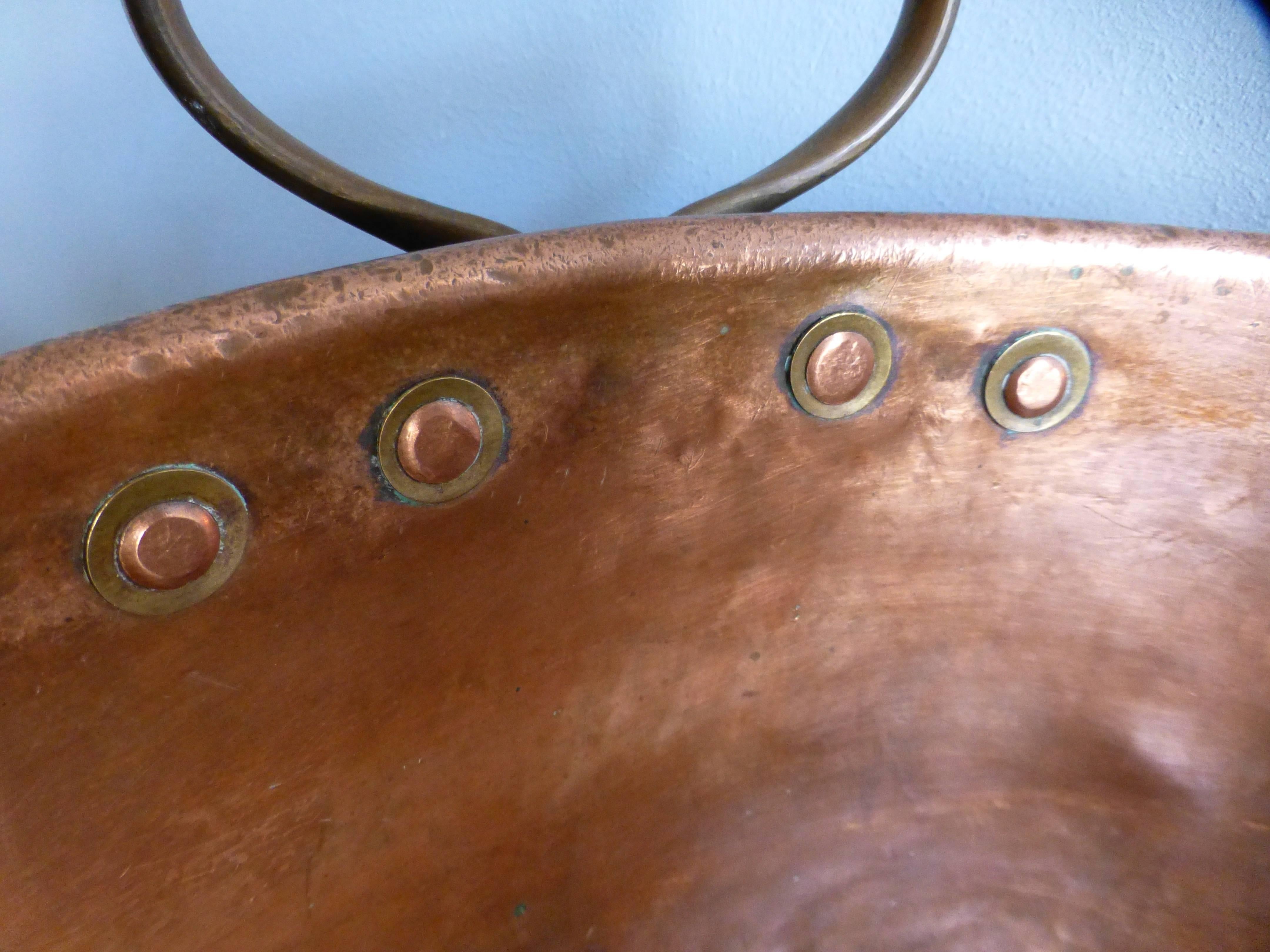 19th Century French Copper Bowls 2