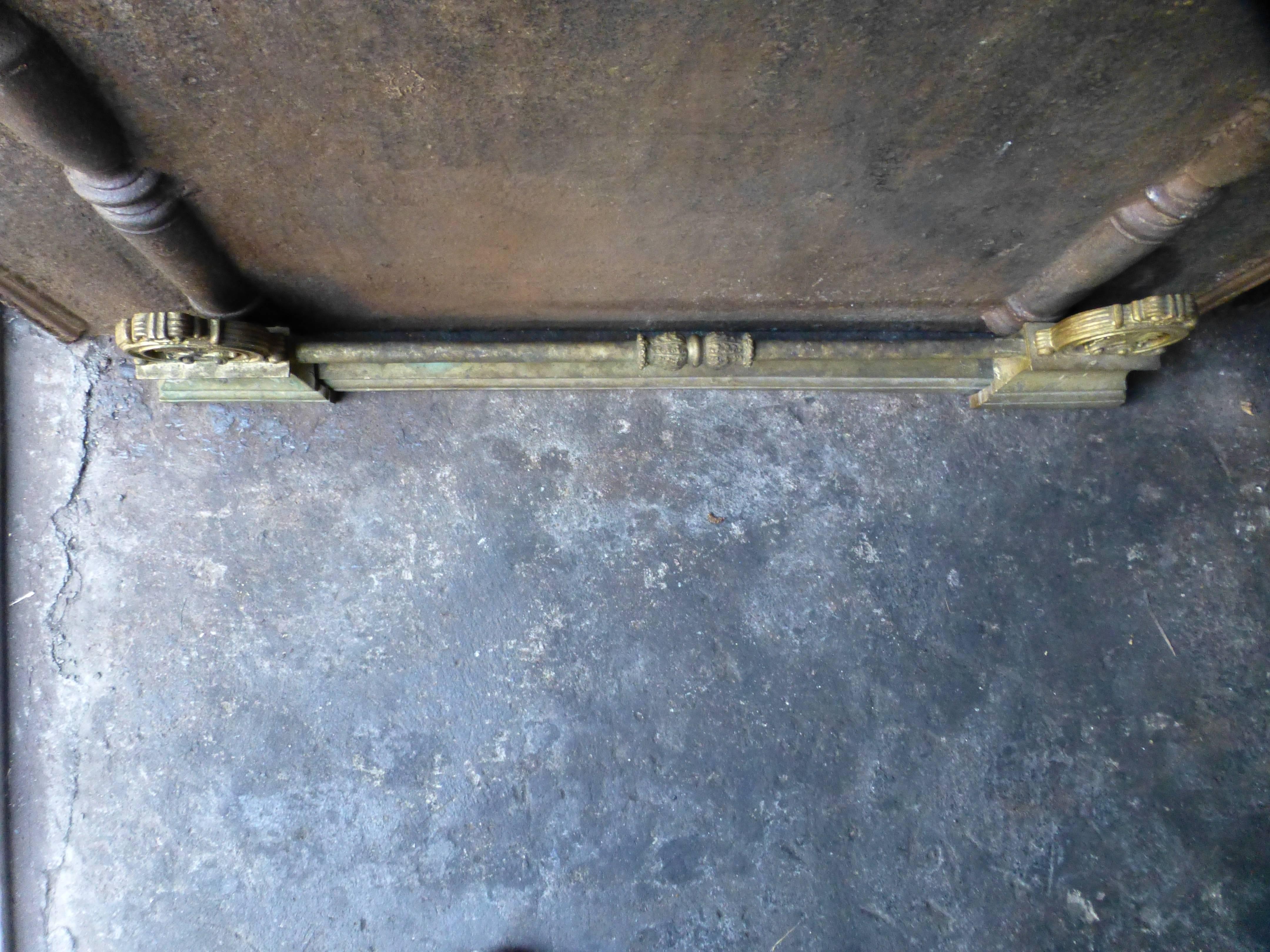 19th Century French Fireplace Fender 3