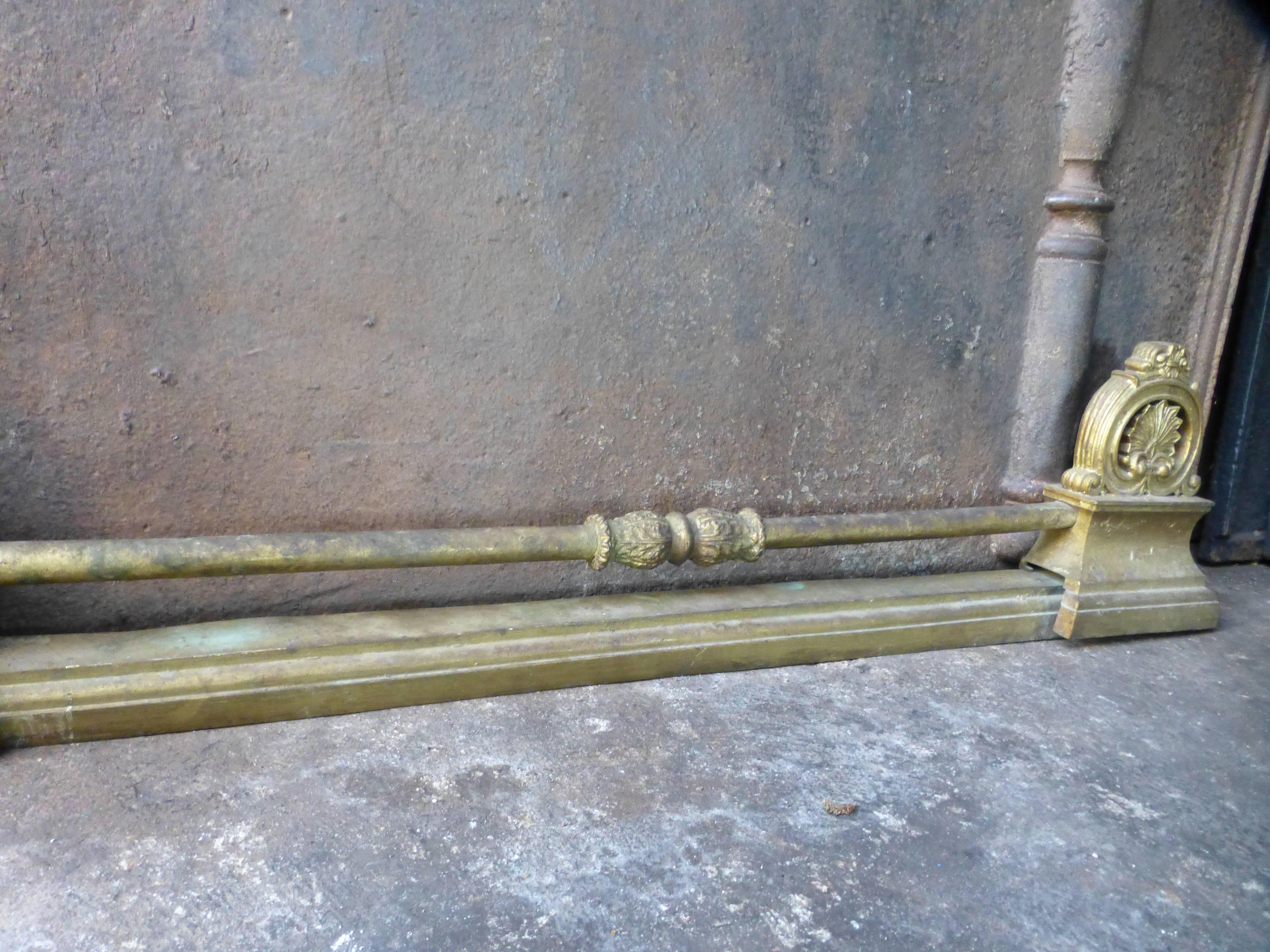 19th Century French Fireplace Fender 2