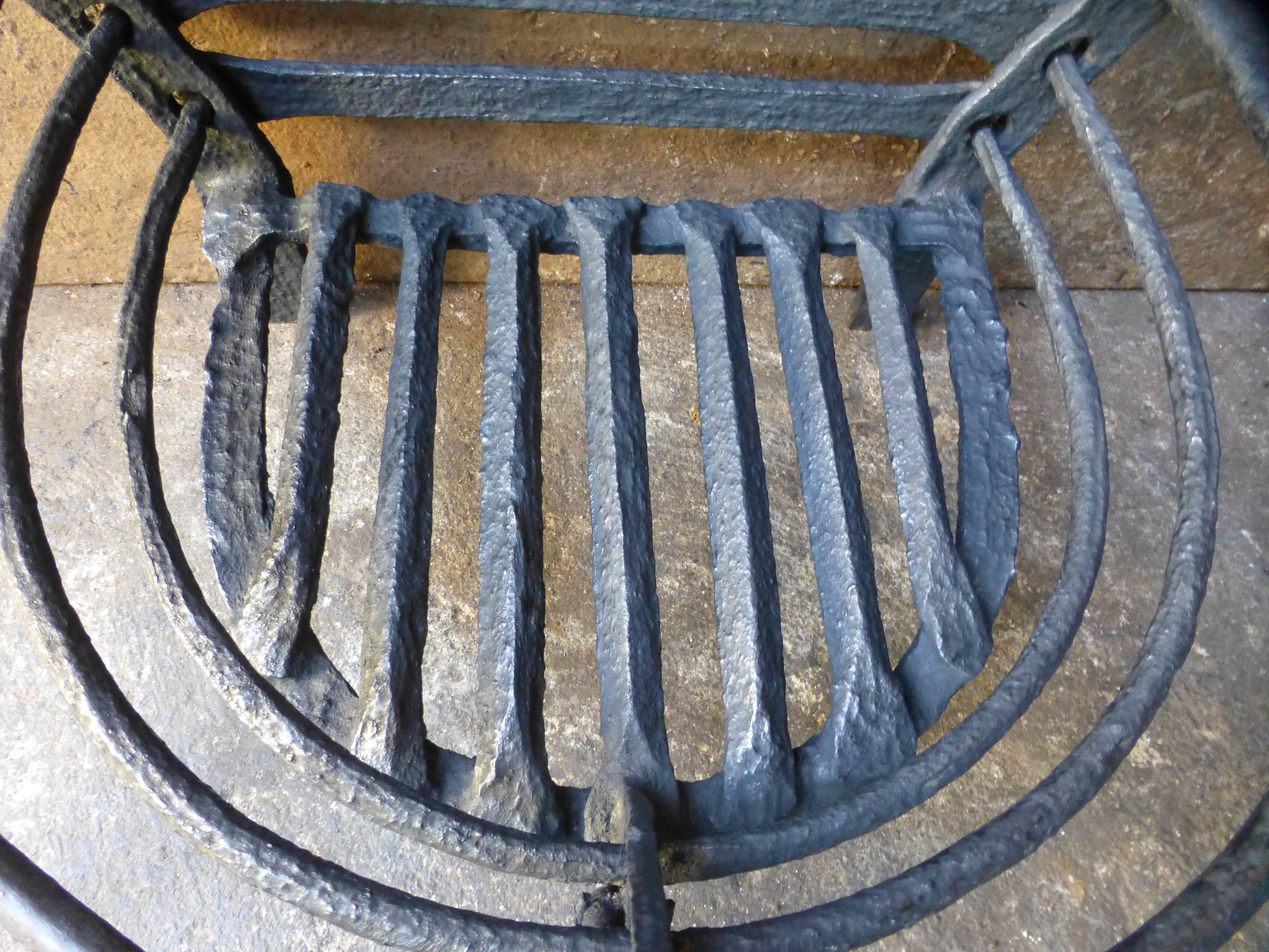 18th Century English Fireplace Grate, Fire Grate 4