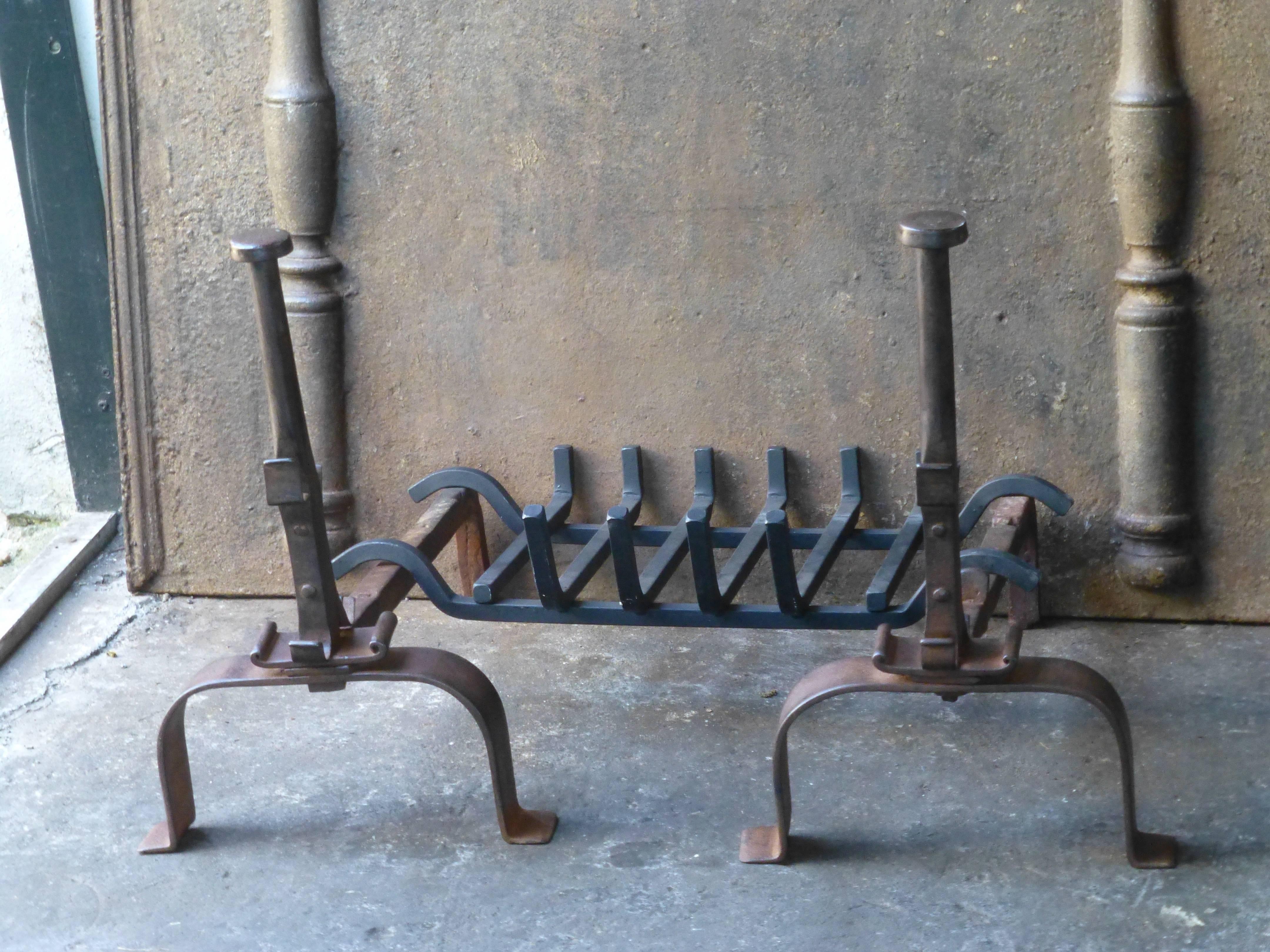 19th Century French Andirons, Firedogs For Sale 5